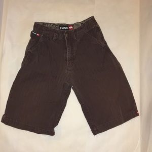 Boys Tony Hawk shorts.